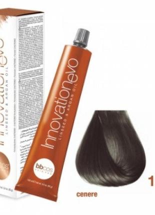 Стойкая краска для волос bbcos innovation evo hair color cream № 1000 пепельный, 100 мл