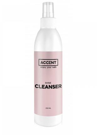 Жидкость для устранения дисперсионного (липкого) слоя accent cleanser, 250 мл