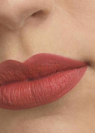 Помада матова aden liquid lipstick 01 deep peach, 7 мл