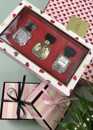 Подарочный набор victoria’s secret deluxe mini fragrance trio2 фото