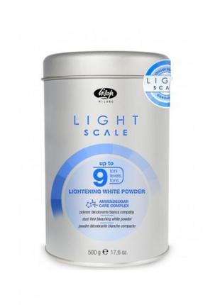 Порошок для освітлення lisap light scale, 500 г