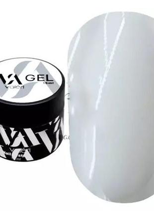 Гель для нарощування valeri builder gel milk 4, 30 мл