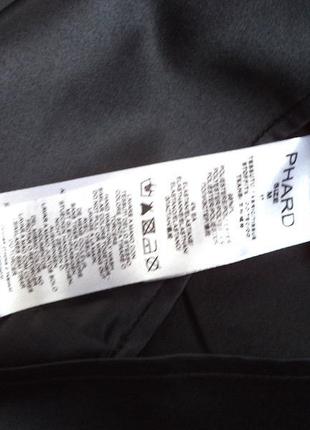 Phard блуза черная атлас,2 фото
