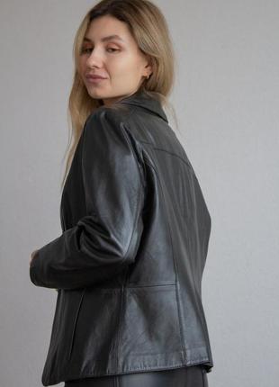 Пиджак кожаный лимитированной коллекции cindy crawford для с&amp;a6 фото