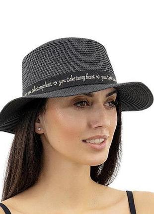 Летняя женская солнцезащитная соломенная шляпа марта 54-58