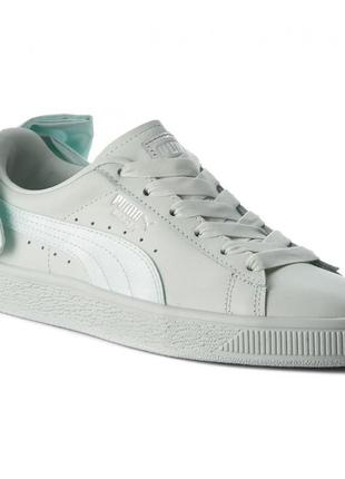 Кроссовки puma basket bow wns 367319 03 оригинал европа германия1 фото