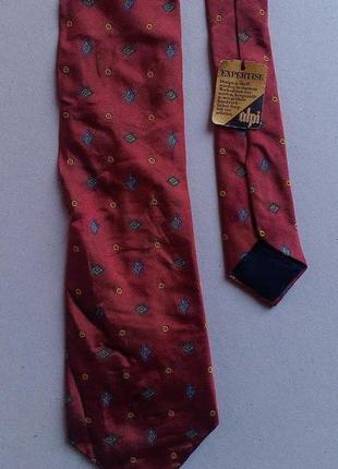 Фирменный шелковый галстук5 фото