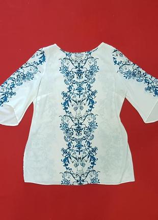 Оригинальная блуза с орнаментом от wallis