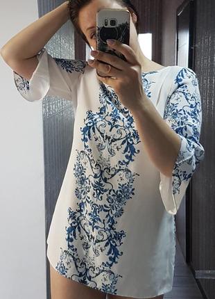 Оригінальна блуза з орнаментом від wallis2 фото