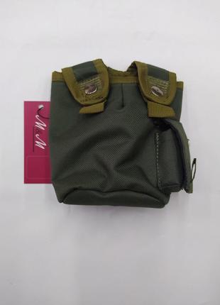 Чохол на флягу алюмінієву вид 2 olive green хакі м&м артикул 213370