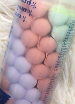 База під макіяж праймер коригувальний крем із сяйвом основа для стійкого макіяжу обличчя з кульками кульки glambee marshmallow primer5 фото