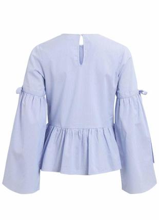 Нова ніжна блуза в полоску vila clothes4 фото