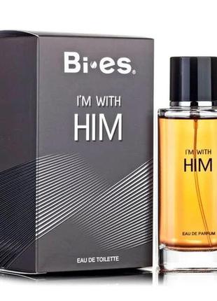 Туалетна вода для чоловіків bi-es i'm with him 100 ml