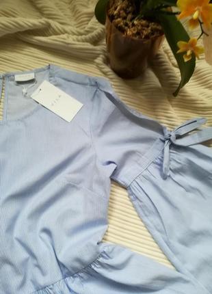 Нова ніжна блуза в полоску vila clothes5 фото