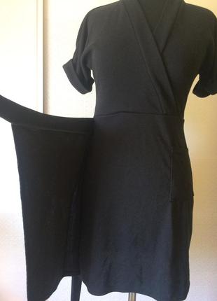Сукня плаття на запах5 фото