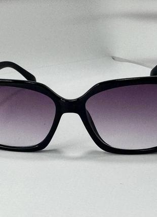Коригуючі окуляри для зору жіночі прямокутні обзорні в пластиковій оправі з широкими дужками4 фото