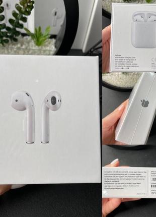 Airpods 2 full 2023р. (беспроводные наушники)2 фото