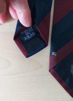 Burberrys of london (italy) vintage шелковый галстук7 фото