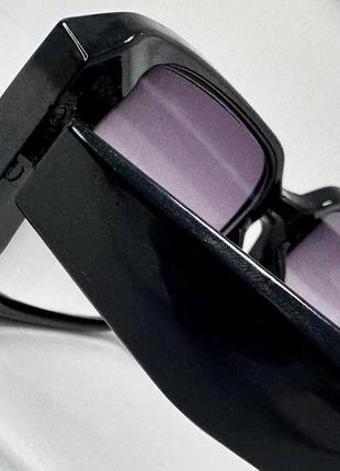 Корректирующие очки для зрения женские прямоугольные обзорные в пластиковой оправе с широкими дужками4 фото