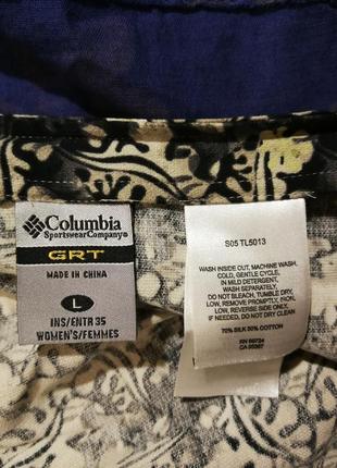 Крутая юбка columbia с шелком шелковая на запах в принт узор длинная прямая5 фото