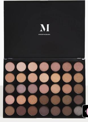 Професійні тіні morphe 35t dope taupe2 фото