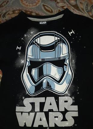 Лонгслив футболка с длинным рукавом  звездные войны star wars  р 1102 фото