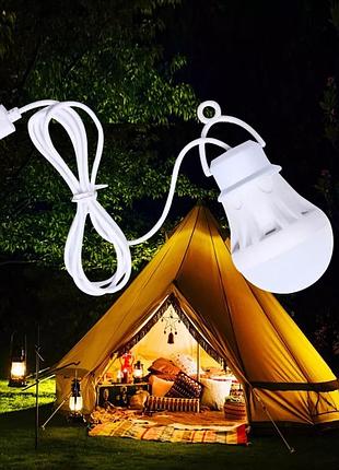 Лампочка usb led светодиодный портативный кемпинговый