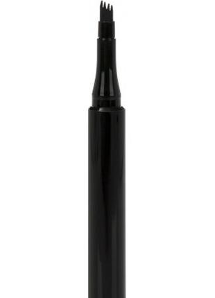 Фломастер для бровей maybelline new york tattoo brow microblade ink pen 120 - medium brown (3600531442903)4 фото