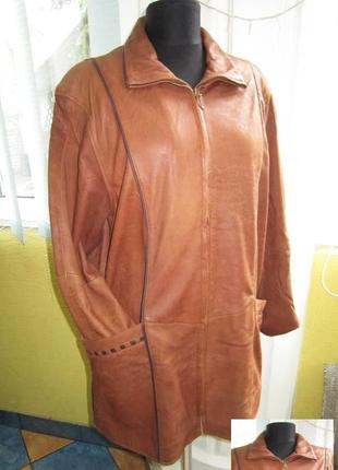 Женская стильная  кожаная куртка. германия. лот 495