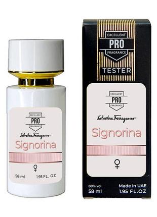 Salvatore ferragamo signorina tester pro женский 58 мл