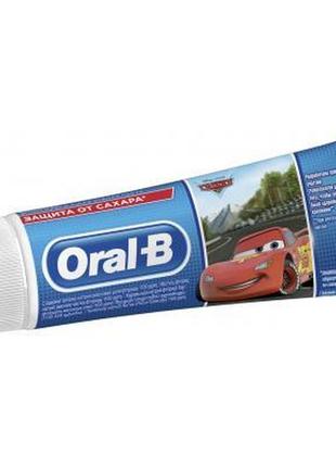 Детская зубная паста oral-b oral-b kids тачки 75 мл (8001841175003)2 фото