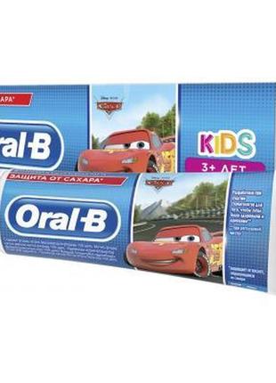 Детская зубная паста oral-b oral-b kids тачки 75 мл (8001841175003)3 фото