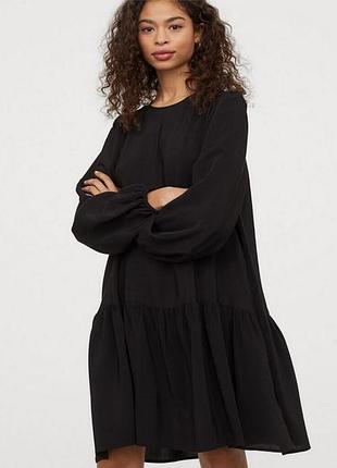 Платье из вискозы h&m, р-р xs-34 европ. новое1 фото