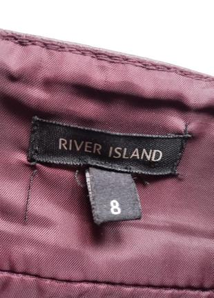 Жіноча довга еко шкіряна спідниця river island4 фото