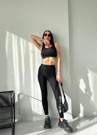 Костюм лосіни та топ