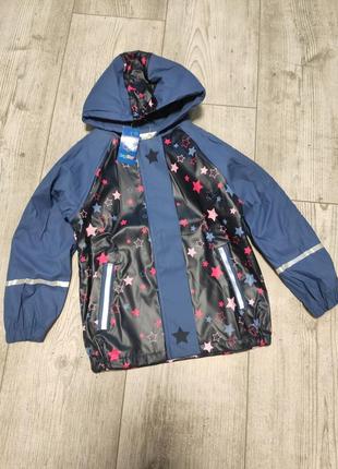 Комплект дождевик куртка и штаны полукомбинезон грязепруф 122/1283 фото