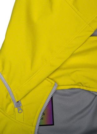 Пальто плащ softshell женский huppa ava желтый р. s (12280000-10202-00s)7 фото