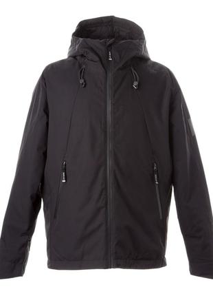 Куртка- пуховик зимняя мужская huppa heikki черный, р.xl (18488027-10009-0xl)