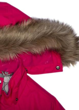 Куртка - парка зимова женская huppa mona 2 фуксия, р.xxl (12208230-00063-xxl)5 фото