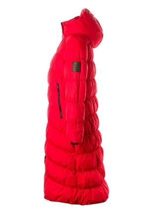 Пальто пуховик зимнее женское huppa naima красный, р.xxl (12308055-70004-xxl)3 фото