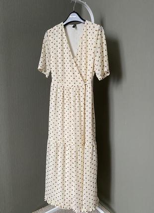 Довга сукня на запах yas