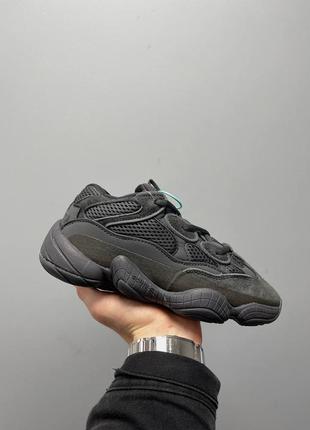 Кроссовки adidas yeezy boost 500 utility black кроссовки