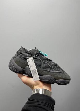 Кроссовки adidas yeezy boost 500 utility black кроссовки