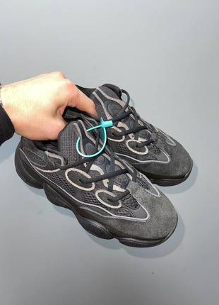 Кроссовки adidas yeezy boost 500 utility black кроссовки8 фото