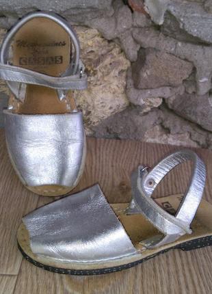 🔥розпродаж🔥сандалі , менорки абаркаси розмір 28 ,шкіра, замша