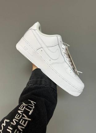 Кроссовки nike air force 1 low classic white premium