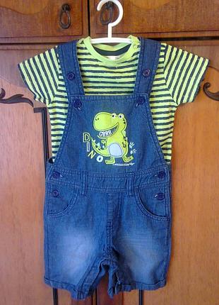 Pepco. новий комплект, ромпер, комбінезон, костюм. ріст - 80 див. 3-6 міс.