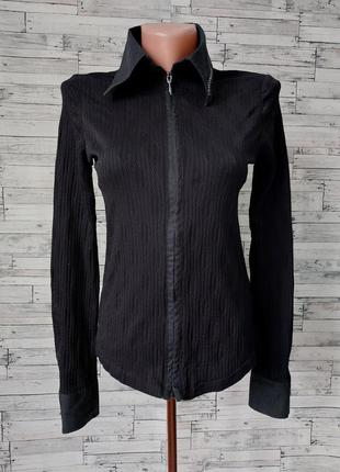Рубашка женская черная на молнии coconuda1 фото