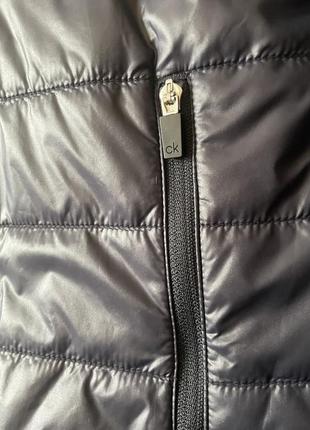 Удлиненная курточка пальто с капюшоном calvin klein3 фото