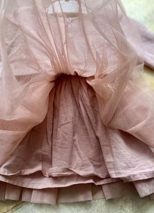 Платье розовое для принцесс9 фото